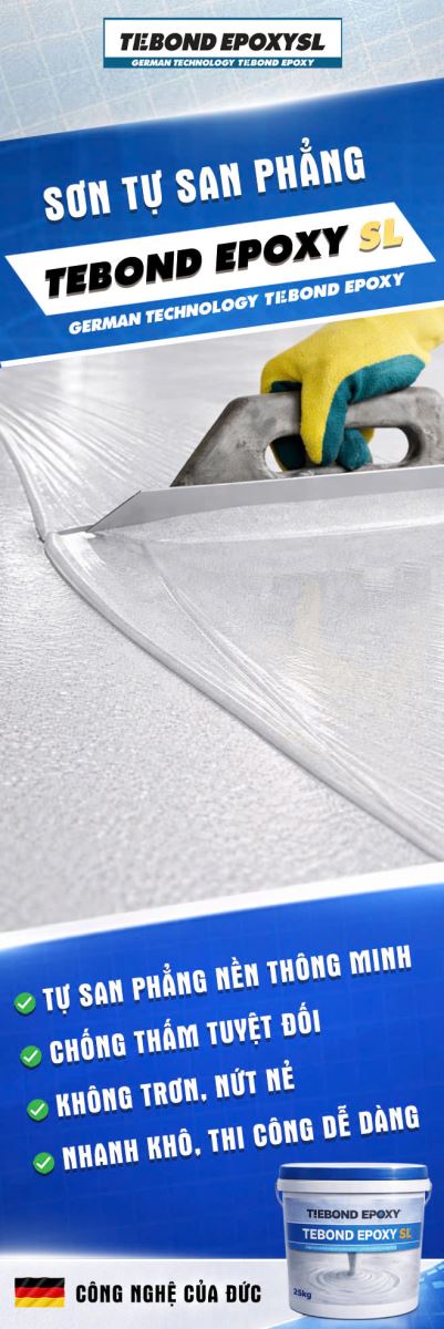 Vữa tự san Tebond Epoxy SL